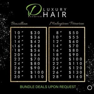 8A hair extensions! virgin quality hair!